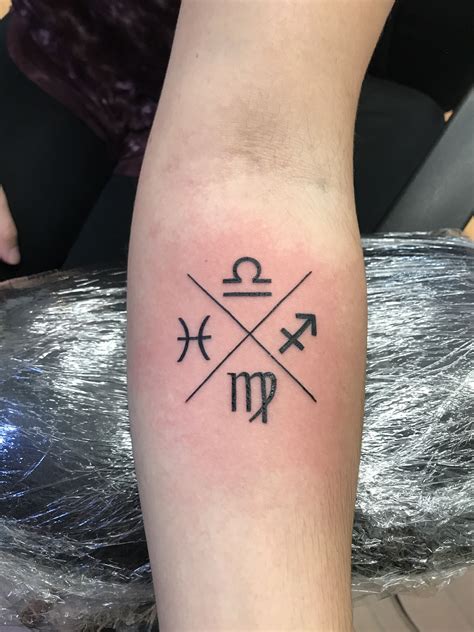 zodiac tattoos for women.